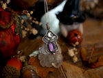 Charger l'image dans la galerie, Collier Maison de Sorcière I - Améthyste - Argent 925
