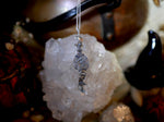 Charger l'image dans la galerie, Collier Lunes - Grenat rouge - Argent 925
