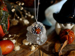 Charger l'image dans la galerie, Collier Citrouille I - Grenat Hessonite - Argent 925
