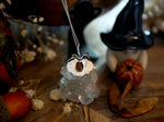 Charger l'image dans la galerie, Collier Citrouille I - Grenat Hessonite - Argent 925
