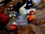 Charger l'image dans la galerie, Bague Chauve Souris I - Grenat rouge - Argent 925
