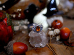 Charger l'image dans la galerie, Bague Citrouille IV - Grenat Hessonite - Argent 925
