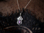 Charger l'image dans la galerie, Collier Maison de Sorcière I - Améthyste - Argent 925
