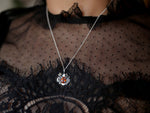 Charger l'image dans la galerie, Collier Citrouille I - Grenat Hessonite - Argent 925
