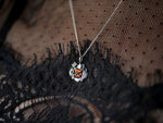 Charger l'image dans la galerie, Collier Citrouille I - Grenat Hessonite - Argent 925
