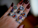 Charger l'image dans la galerie, RESERVEE CELINE - Bague Citrouille Kyanite orange - Argent 925
