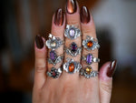 Charger l'image dans la galerie, RESERVEE CELINE - Bague Citrouille Kyanite orange - Argent 925
