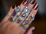 Charger l'image dans la galerie, RESERVEE CELINE - Bague Citrouille Kyanite orange - Argent 925
