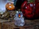 Charger l'image dans la galerie, Bague Citrouille II - Kyanite orange - Argent 925

