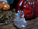 Charger l'image dans la galerie, Bague Citrouille II - Kyanite orange - Argent 925
