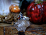 Charger l'image dans la galerie, Bague Citrouille II - Kyanite orange - Argent 925
