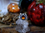 Charger l'image dans la galerie, Bague Citrouille V - Grenat Hessonite - Argent 925
