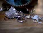 Charger l'image dans la galerie, RÉSERVÉE CHARLOTTE M. - Bague Super Seven &amp; Lierre - Argent 925
