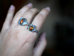 Charger l'image dans la galerie, Bague Citrouille V - Grenat Hessonite - Argent 925
