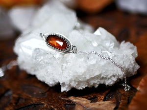 Bracelet Kyanite orange I - Argent 925